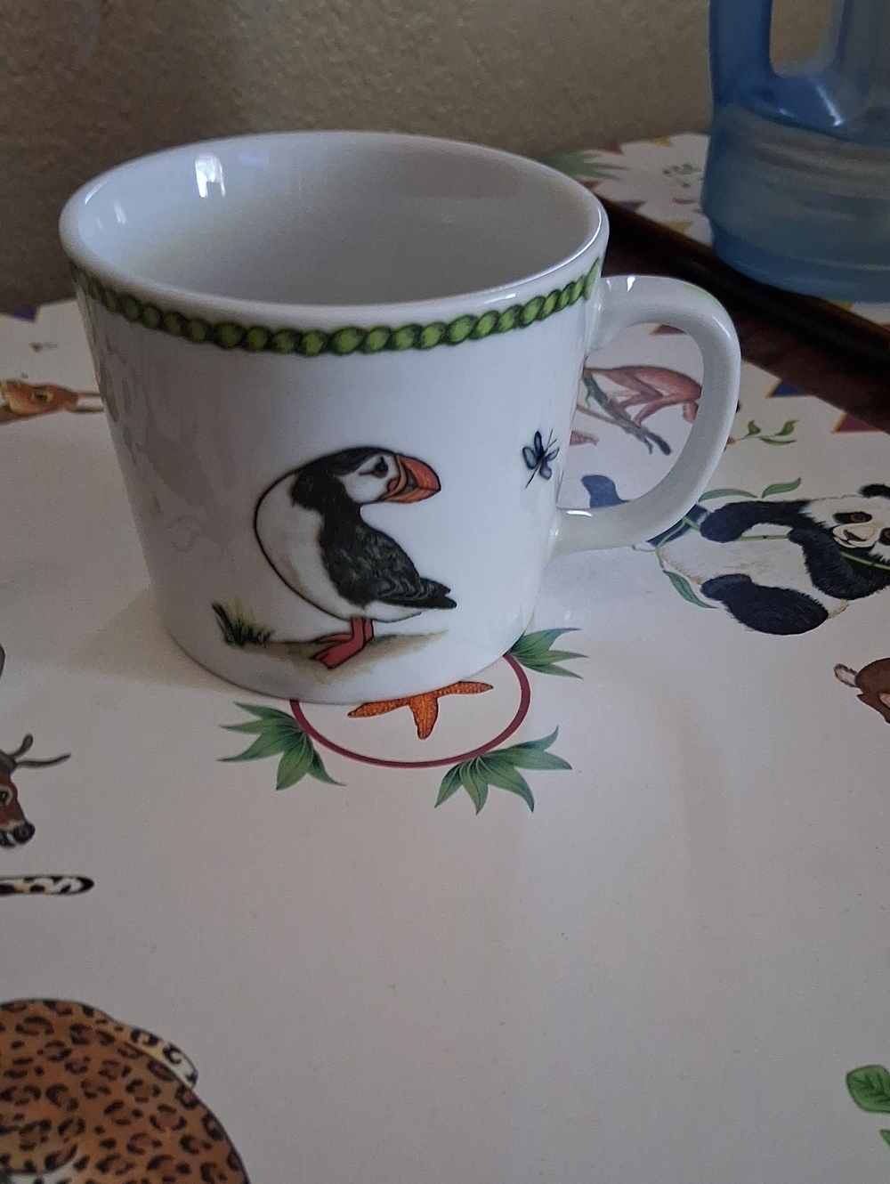 Lynn Chase Collectable Coffee Mug Jungle Party, Two